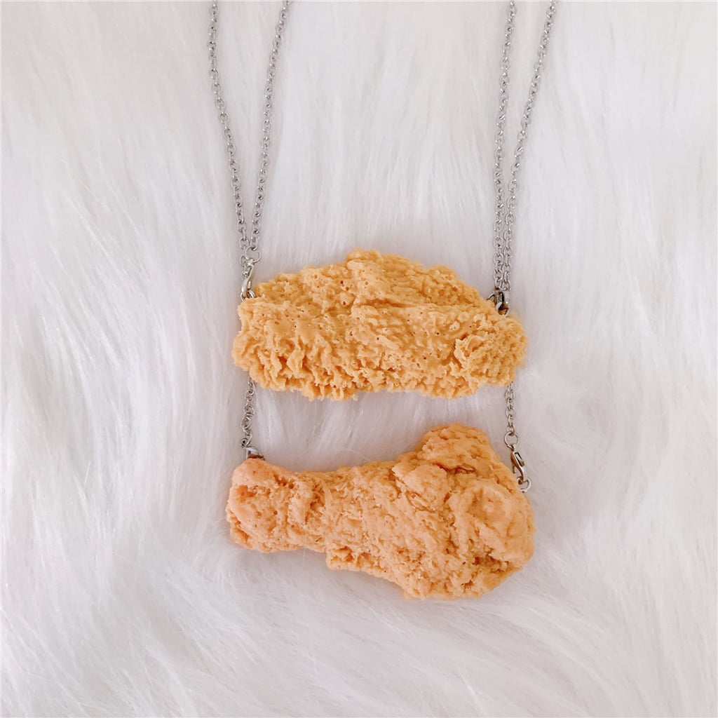 McDonalds Necklace - Fried Chicken Nugget Fast Food | eBay